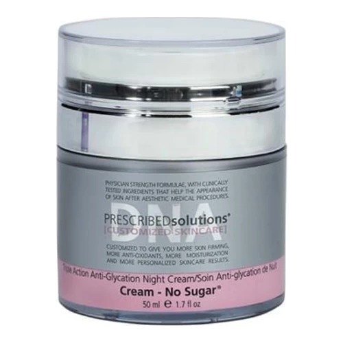 PRESCRIBEDsolutions Cream - No Sugar (Triple Action DNA Repair Anti-glycation Night Cream)
